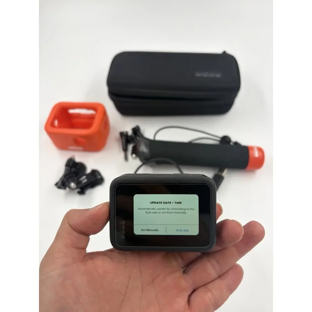 GoPro HERO9 Black Camera Bundle Screen Protectors Dual Charger